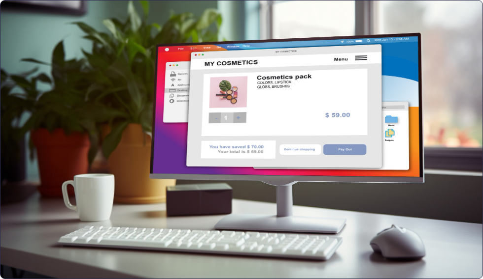 Visualización de productos de E-commerce